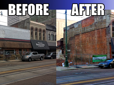 Demo901.com Memphis, TN Demolition Job